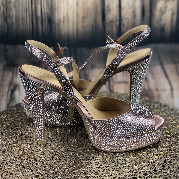 Thalia Sodi Shoes - Thalia Sodi Size 10 Pinkish Heels Sparkly
